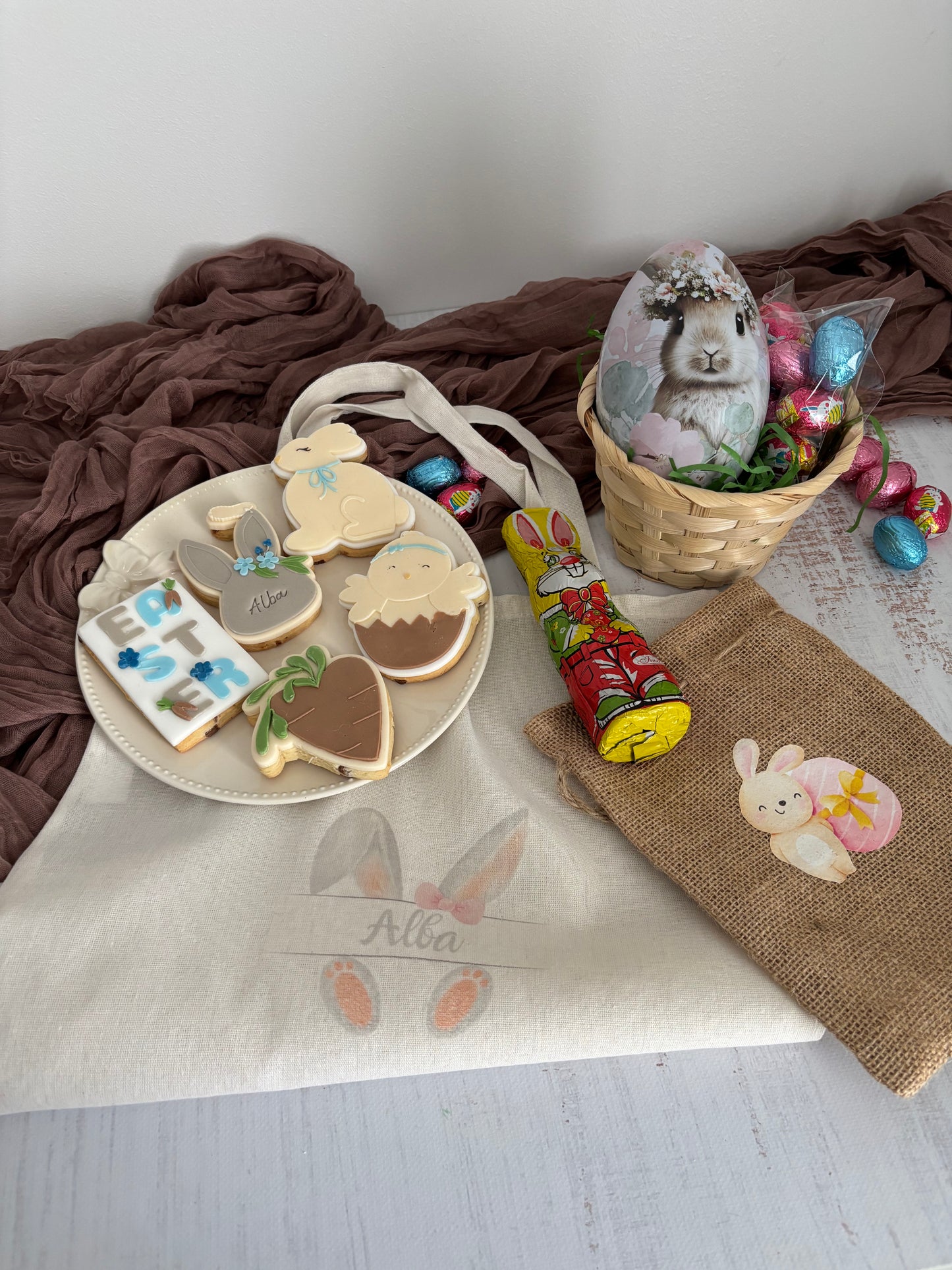 Méga coffret de Pâques + ToteBag personnalisé