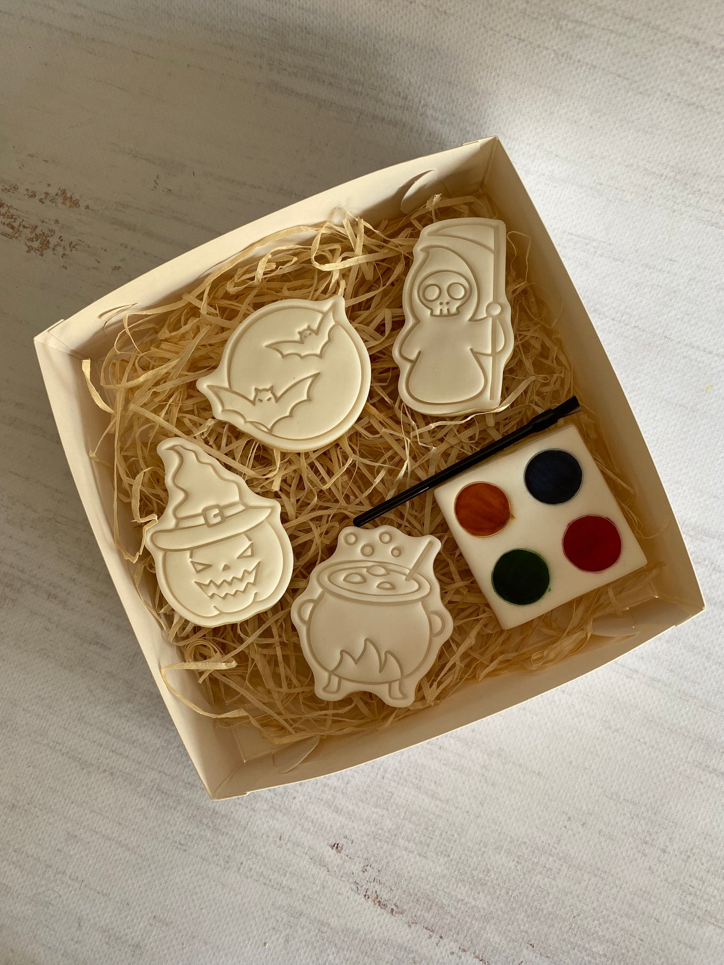Kit de biscuits à peindre - Thème Halloween